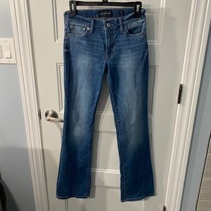 Worn twice, Lucky Brand Jeans boot cute. Size2/25